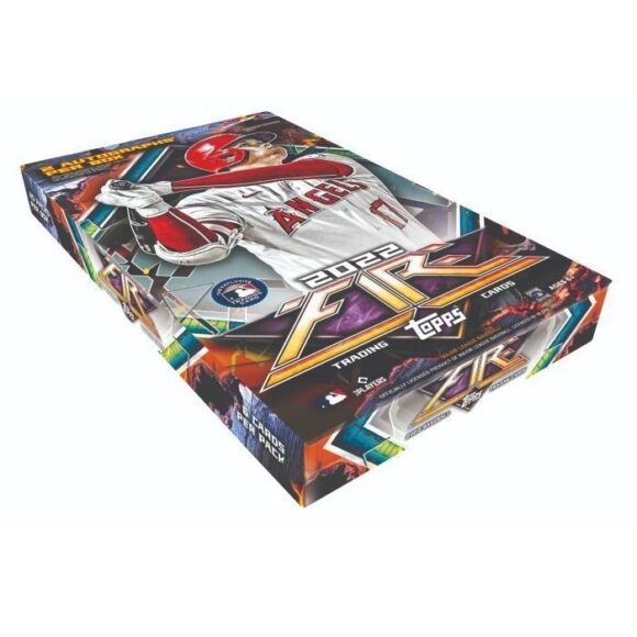 2022 Topps Fire Baseball Hobby Collector Box