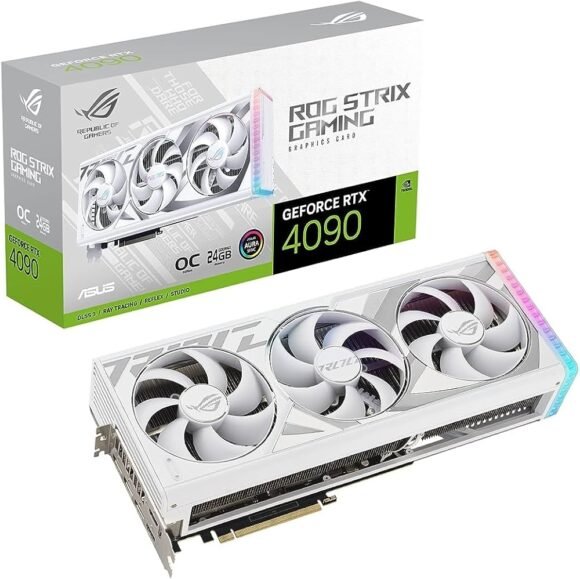 ASUS ROG Strix GeForce RTX™ 4090 White OC Edition 24GB - Image 6